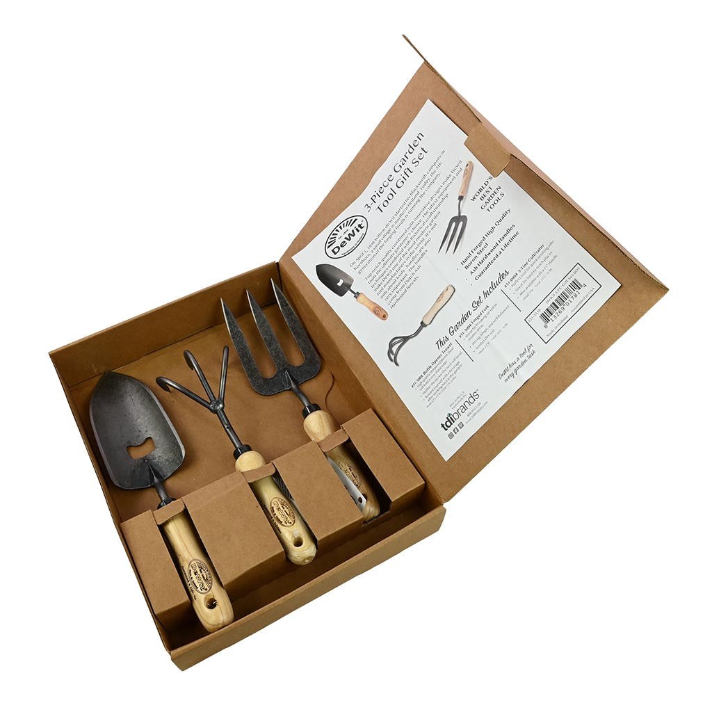 Real product photograph: DeWit Garden Tool Gift Set